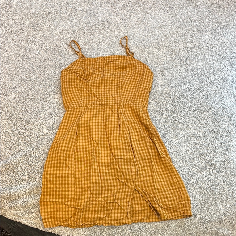 Aeropostale Yellow Gold Spaghetti Strap Sundress